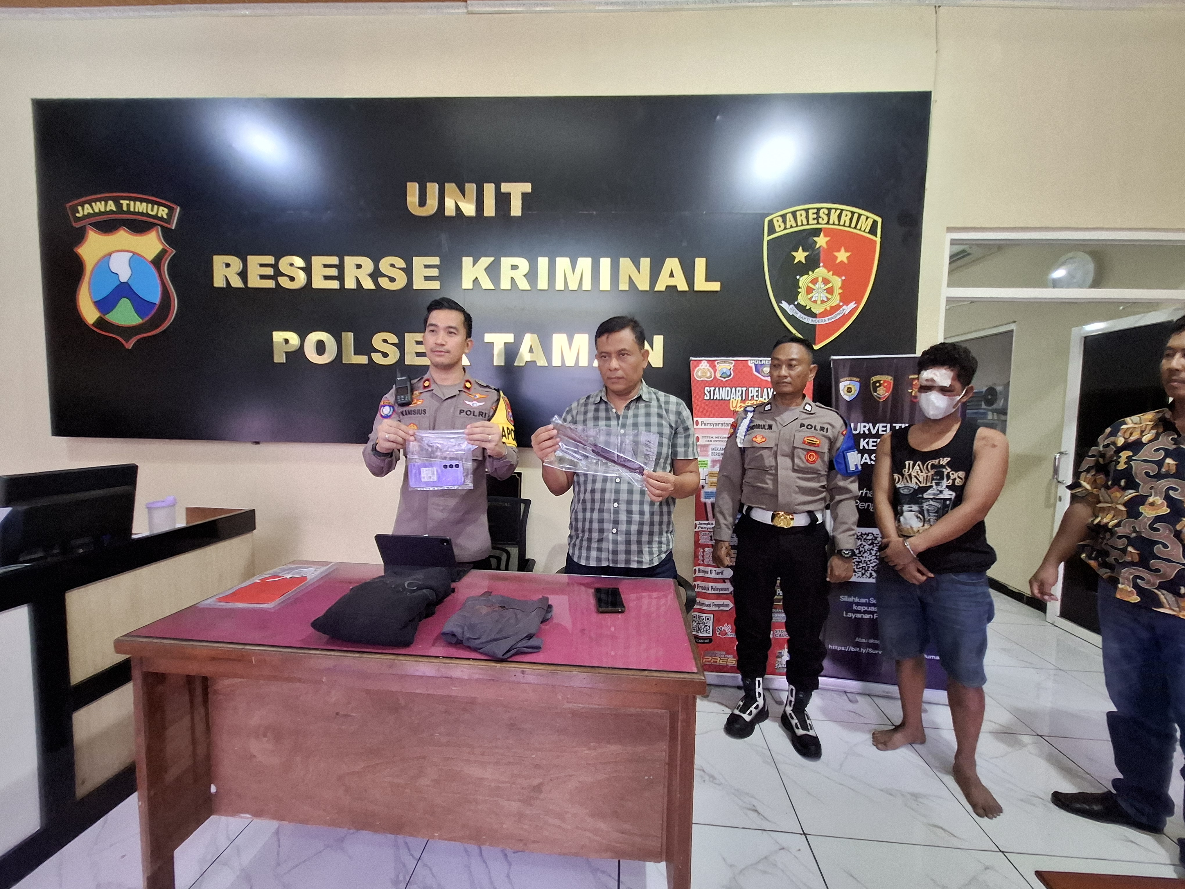 Pelaku Curas Babak Belur Dihajar Massa di Kalijaten, Pelaku Sempat Bacok Korban