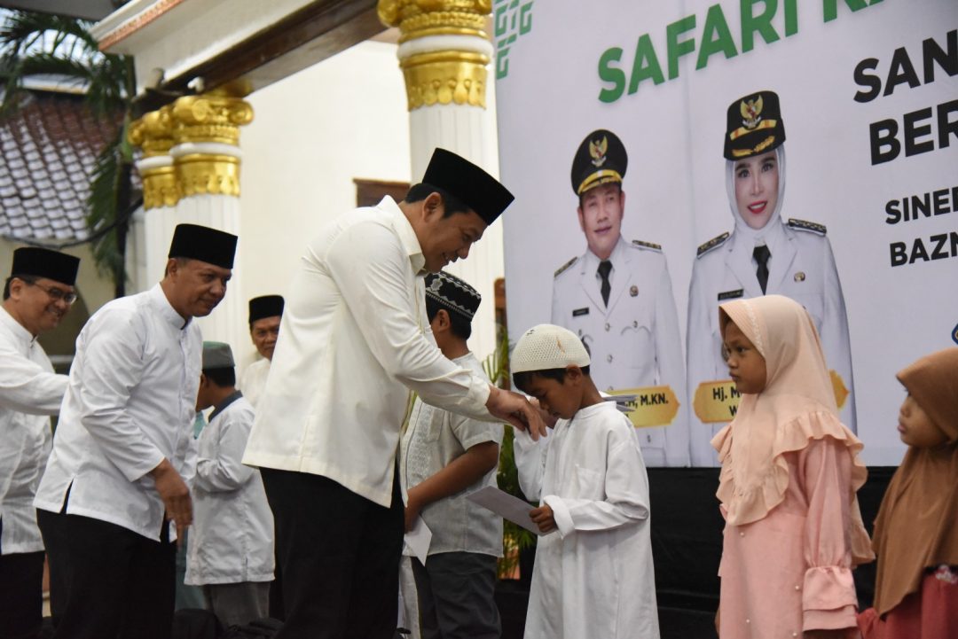 Sinergi Pemkab Sidoarjo dan Baznas Santuni 1.000 Anak Yatim, Bupati Subandi Titip Pesan Penting