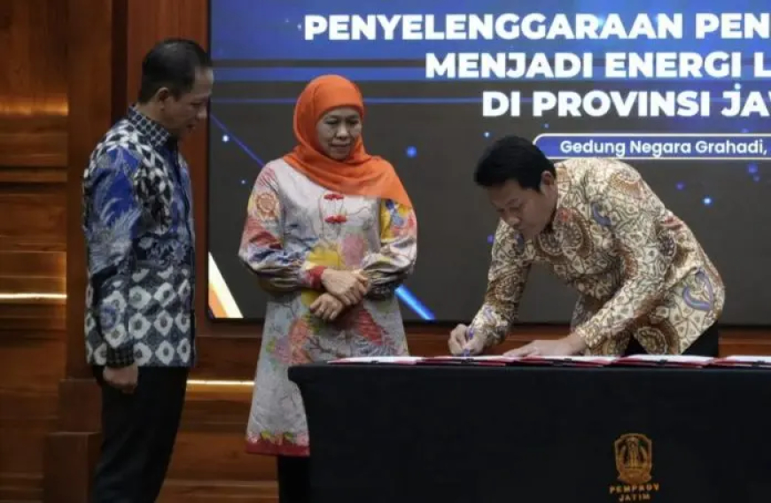 Sidoarjo Serius Atasi Sampah, Teken Kerja Sama Ubah Sampah Jadi Listrik